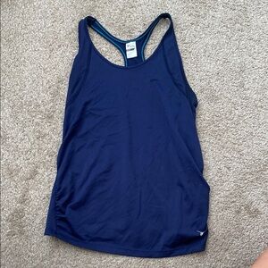 Old Navy Deep Purple Racerback Maternity Active Tank Top